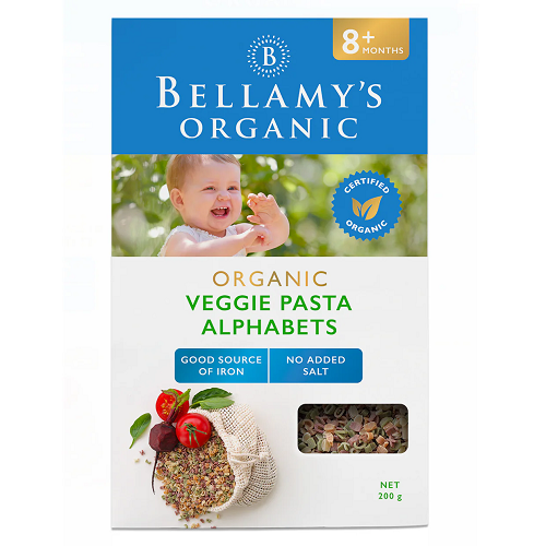 Organic Veggie Pasta Alpha (8+ months)