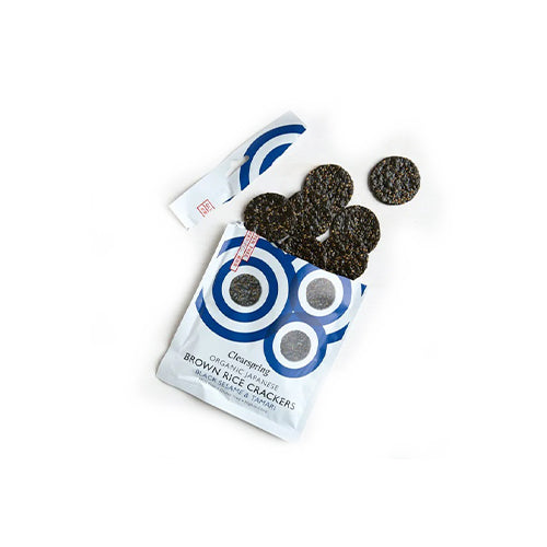 Brown rice crackers Black Sesame and Tamari