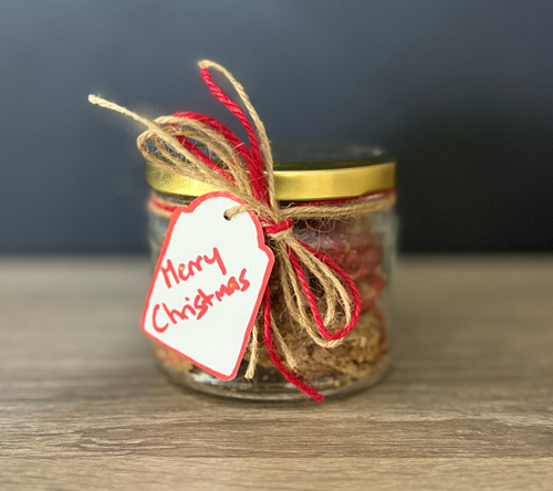 GF Cinnamon, Coconut & Strawberry Cereal Jar