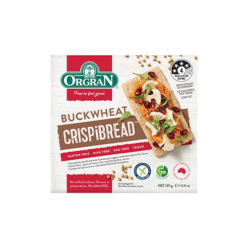 Buckwheat Crispibread Crackers